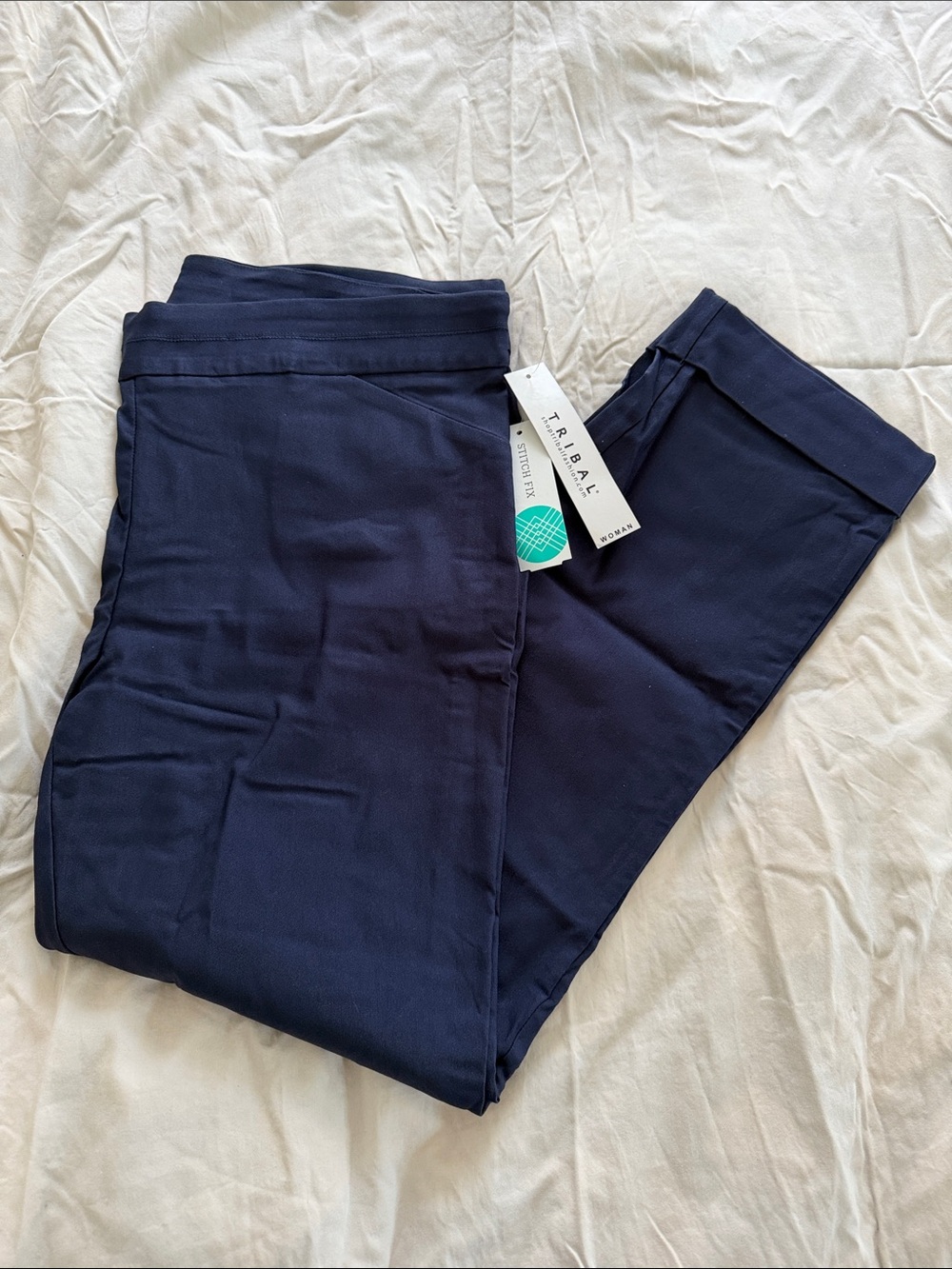Tribal Navy Women's Stretch Dress Pants